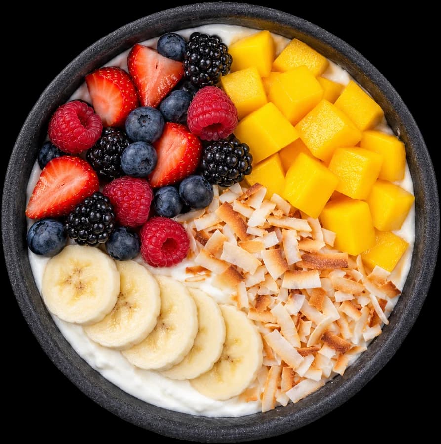 Mixed Fruit Greek Yogurt